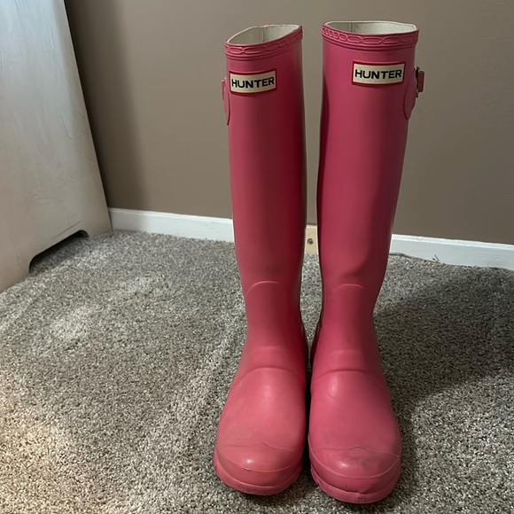 Hunter Shoes - Pink HUNTER boots